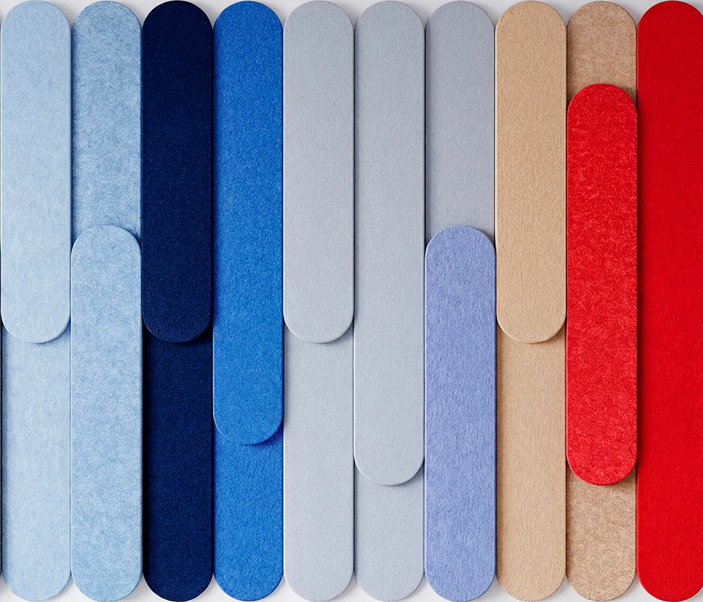 Custom-printed acoustic panels